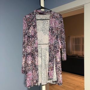 Floral cardigan